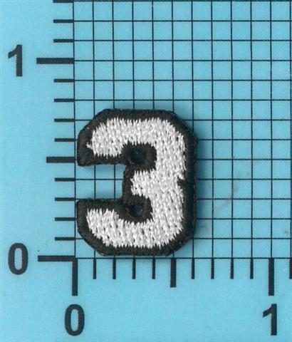 Number 3 - (25 Pack)