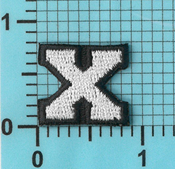 Letter X - (25 Pack)