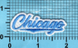 Chicago Text Patch  - (25 Pack)
