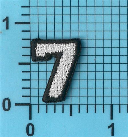 Number 7  - (25 Pack)