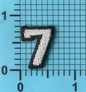 Number 7  - (25 Pack)