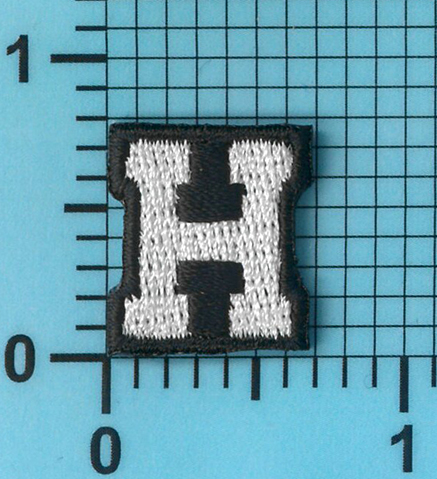 Letter H  - (25 Pack)