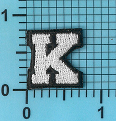 Letter K  - (25 Pack)