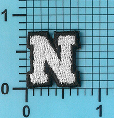 Letter N  - (25 Pack)