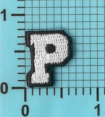 Letter P  - (25 Pack)