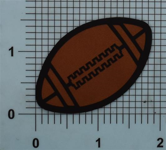 Football - Faux Leather Patch