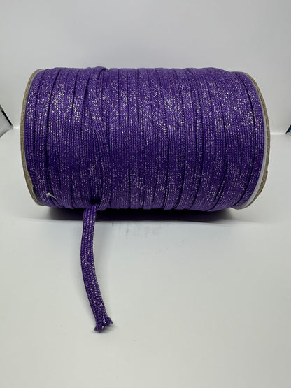 Shoelace Spool - Purple Sparkle