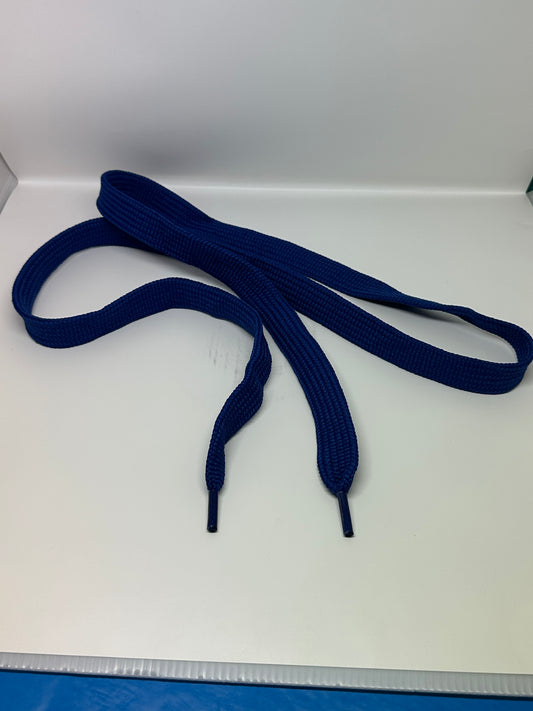 Shoelaces - Fat Lace Blue - Individual Pair (25 Pack)