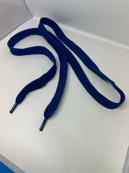 Shoelaces - Fat Lace Blue - Individual Pair (25 Pack)