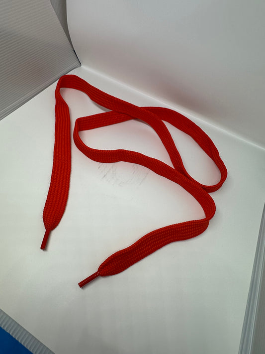 Shoelaces - Fat Lace Red - Individual Pair (25 Pack)