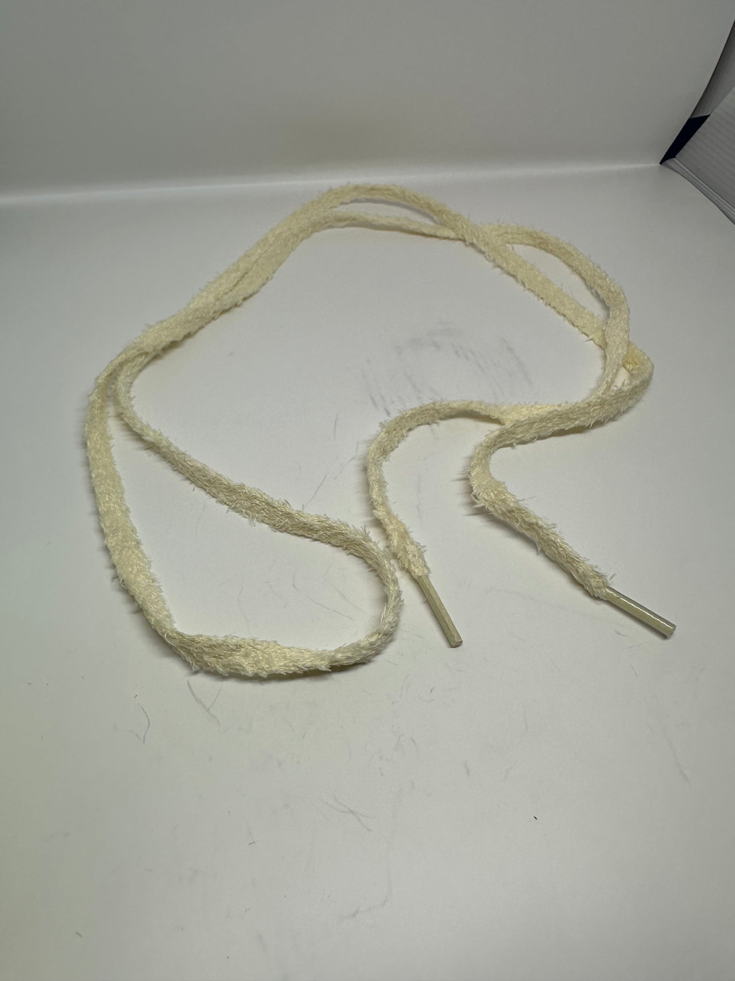 Shoelaces - Fuzzy Lace Egret - Individual Pair (25 Pack)