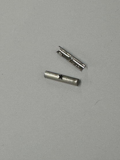 Aglet - Brushed Silver (250 Pack)
