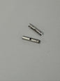 Aglet - Brushed Silver (250 Pack)